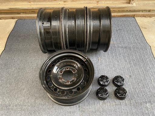 FJクルーザー 純正ホイール スチール 鉄  17インチ7.5J+15 6H139.7 ランクル プラド ハイラックス サーフ ハイエース