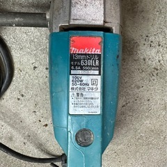 マキタ　ディスクグラインダー&13mmドリルの画像