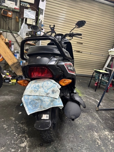 HONDA110ccのCLIQバッテリー新品！走行距離1万代