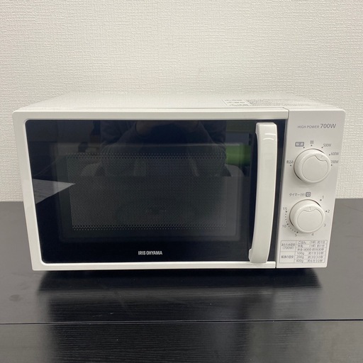 ご来店限定】＊アイリスオーヤマ 単機能電子レンジ 2021年製＊0108-1 