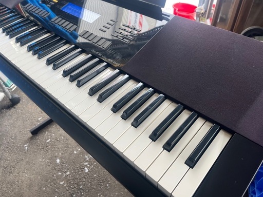 CASIO カシオ 電子 キーボード WK-245 76鍵 2017年製 スタンド•AC