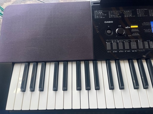 CASIO カシオ 電子 キーボード WK-245 76鍵 2017年製 スタンド•AC