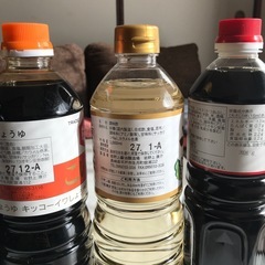 調味料5本まとめてセットの画像