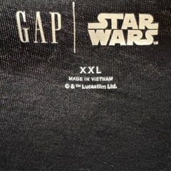 star wars Baby Yoda ヘビーヨーダプリント Tシャツの画像