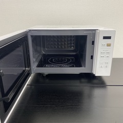 【ご来店限定】＊ヤマゼン 単機能電子レンジ 2024年製＊0108-2の画像