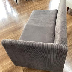 二人掛けカウチソファー【町田市再生家具】252872の画像