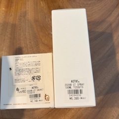 ルームスプレー、サシェ　、アクタス　、クルティ、テシュートの画像