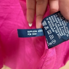 ラルフローレン　ホットピンク　シャツの画像