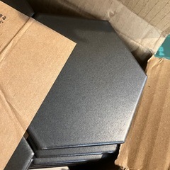 TNコーポレーション　ヘキサゴンタイル　白　黒　の画像