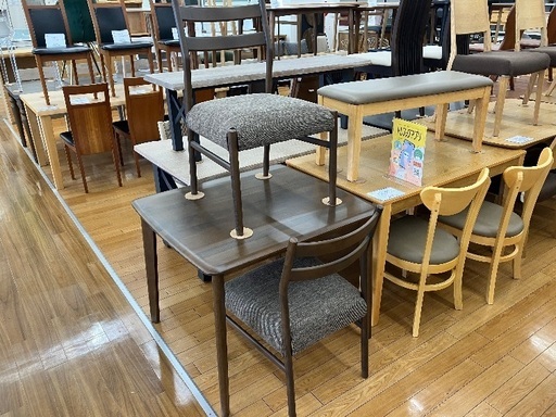 【トレファクマーケット久喜店】ニトリ　ダイニング3点セット　Nコレクション