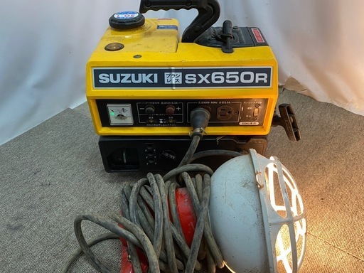 ◆SUZUKI◆スズキ◆ポータブル発電機◆SX650R◆ブラシレス◆50Hz◆