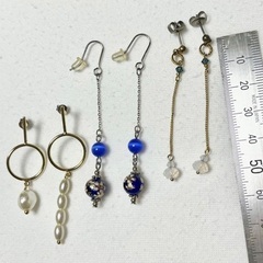ピアス3種類セットの画像