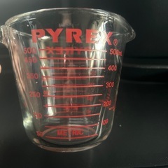 未使用　パイレックス　耐熱ガラス　メジャーカップ500mlの画像