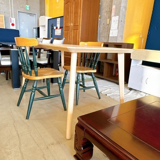IKEA イケア ダイニングテーブル チェア2脚付き