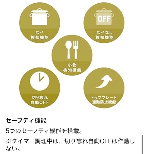 IHコンロ　二口　アイリスオーヤマ　スタンド付き