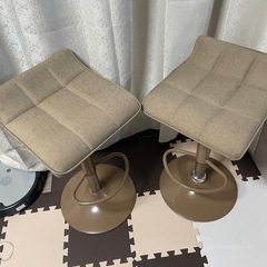 カウンターチェア 2個セットの画像