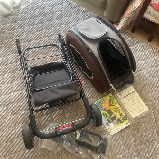 お値下げしました　アイリスオーヤマ  4ウェイペットカート　付属品全てあり