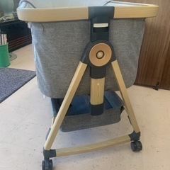 美原店 HZDMJ ベビーベッド 折りたたみ式 添い寝ベッド 新生児〜36ヶ月頃まで 蚊帳付き　ゆりかごの画像