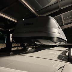 THULE touring L ルーフボックス　両開き　チタンエアロスキンの画像