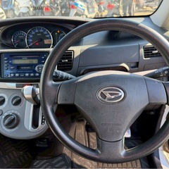走行距離5万キロ台 ダイハツ ムーヴ★総額12.5万円★車検2年付きコミコミ価格！スマートキー 冷暖房確認済み 内装良好 純正アルミ 足におすすめ車両♪の画像