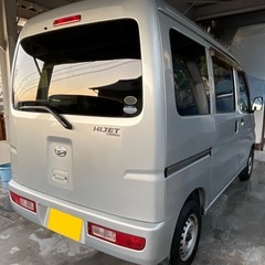 ご成約済(^o^)S320V 🚙ハイゼットバンDX(シルバー)/MT/2WD 車検R9/8/3迄✨嬉しいツインカム！の画像
