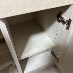 カントリー風デスク　ニトリ（リズバレー）の画像