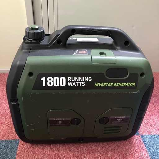 インバーター発電機DK1800iSDF美品　ガソリンとガス◎説明書有