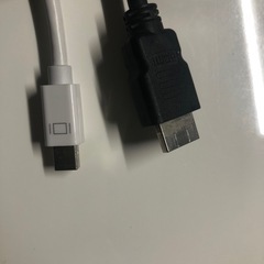 Mini DisplayPort - HDMIアダプタ（HDMIケーブル付き)①
の画像