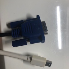 Mini DisplayPort - VGAアダプタ(VGAケーブル付き)①の画像