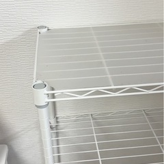 ニトリ　本棚　本箱　ホワイトの画像