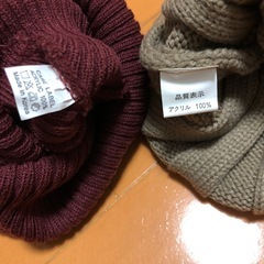 ニット帽の画像