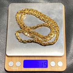 K18刻印 イタリア製ネックレス 解体現場 実家整理 遺品整理 金 ゴールド 貴金属の画像