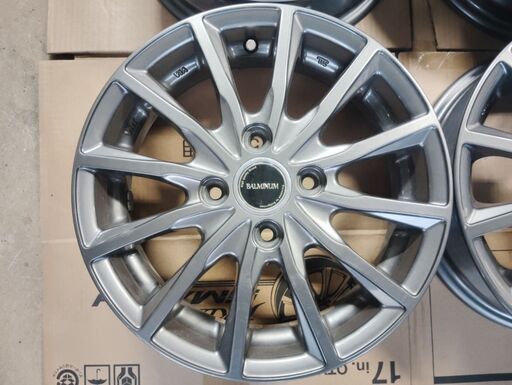 １４インチ　【中古】アルミホイール　４本