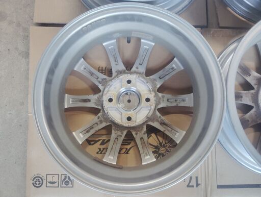１５インチ　【中古】アルミホイール　４本