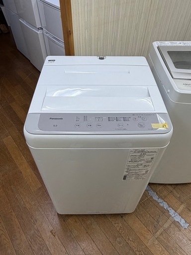#67 凹みあり激安販売!! Panasonic 2023年 6.0kg NA-F6B1 全自動電気洗濯機