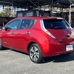 ★支払い総額 26.8万★ローン可能★日産 リーフ！車検令和8年11月！下取り、配送可能！の画像