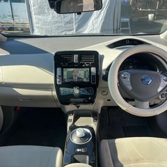 ★支払い総額 26.8万★ローン可能★日産 リーフ！車検令和8年11月！下取り、配送可能！の画像