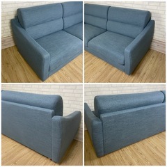 ニトリ 布張り3人掛け ソファ Nポケットの画像