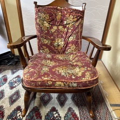 キツツキマーク　飛騨家具　ロッキングチェアの画像