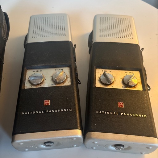 昭和41年製　
National Panasonic RJ-27 トランシーバー