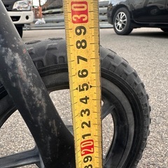 子供用自転車 ブラック 中古｜練習用に◎ 汚れ・サビありの画像