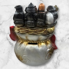 【ドリーム池田店♪ジモティ割対象】 七福神/置物/貯金箱/縁起物/2002982256844106の画像