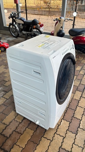 ドラム式洗濯機(SHARP 7kg\乾燥3,5kg 2019年製)
