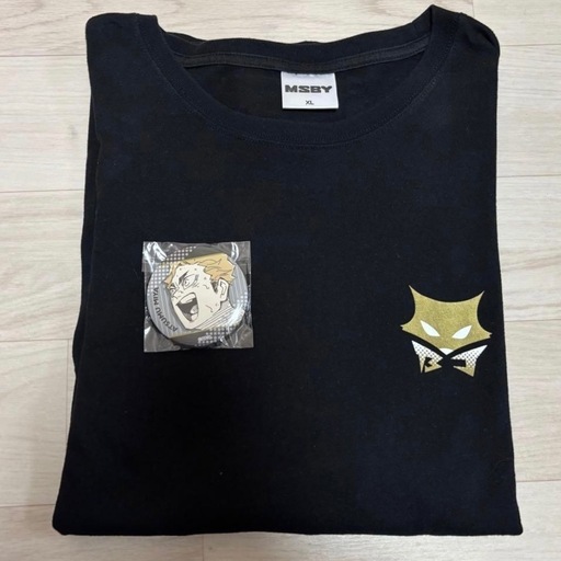 【価格はご相談ください】ハイキュー　宮侑　ロングTシャツ➕特製缶バッジ