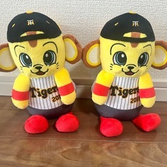 阪神タイガース　キー太　ぬいぐるみ　2点セットの画像