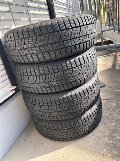 アルミ付きスタッドレスタイヤ中古　195/65R15