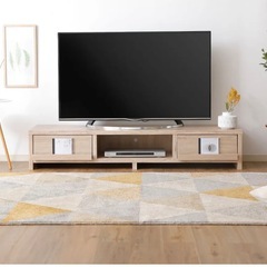 LOWYA  　テレビ台　オークの画像