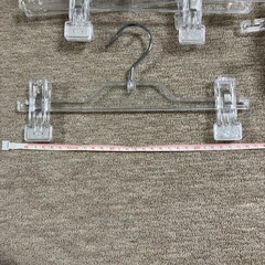 スカートズボンハンガーこども用サイズ　30本の画像