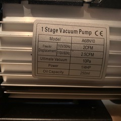 ⭐︎エアコン真空ポンプセット⭐︎価格交渉可⭐︎の画像