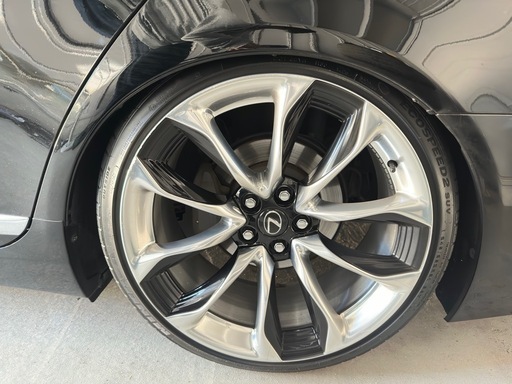 決まりました。LEXUS LC純正リア用ホイール4本